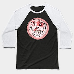 Cute Kawaii Ramen Baseball T-Shirt